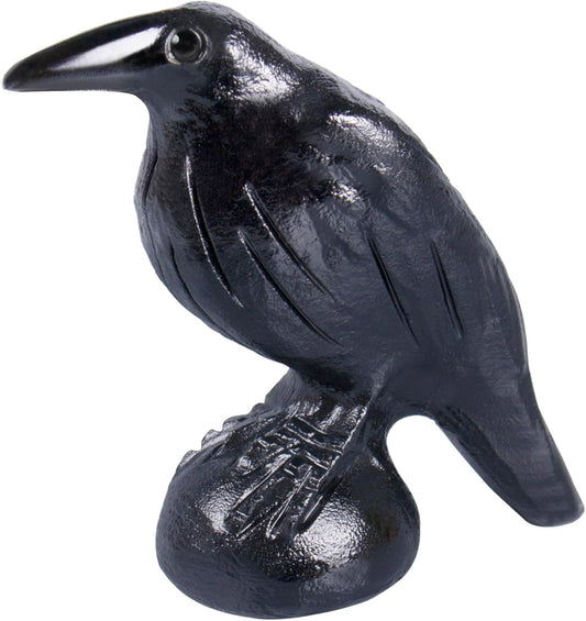 Black Obsidian Raven Crystal Carving