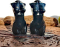 Natural Black Obsidian Goddess Torso Crystal Sculpture - Hand-Carved Female Body Statue for Protection, Grounding & Decor